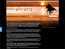 Tablet Screenshot of bigislandhorsebacktours.com